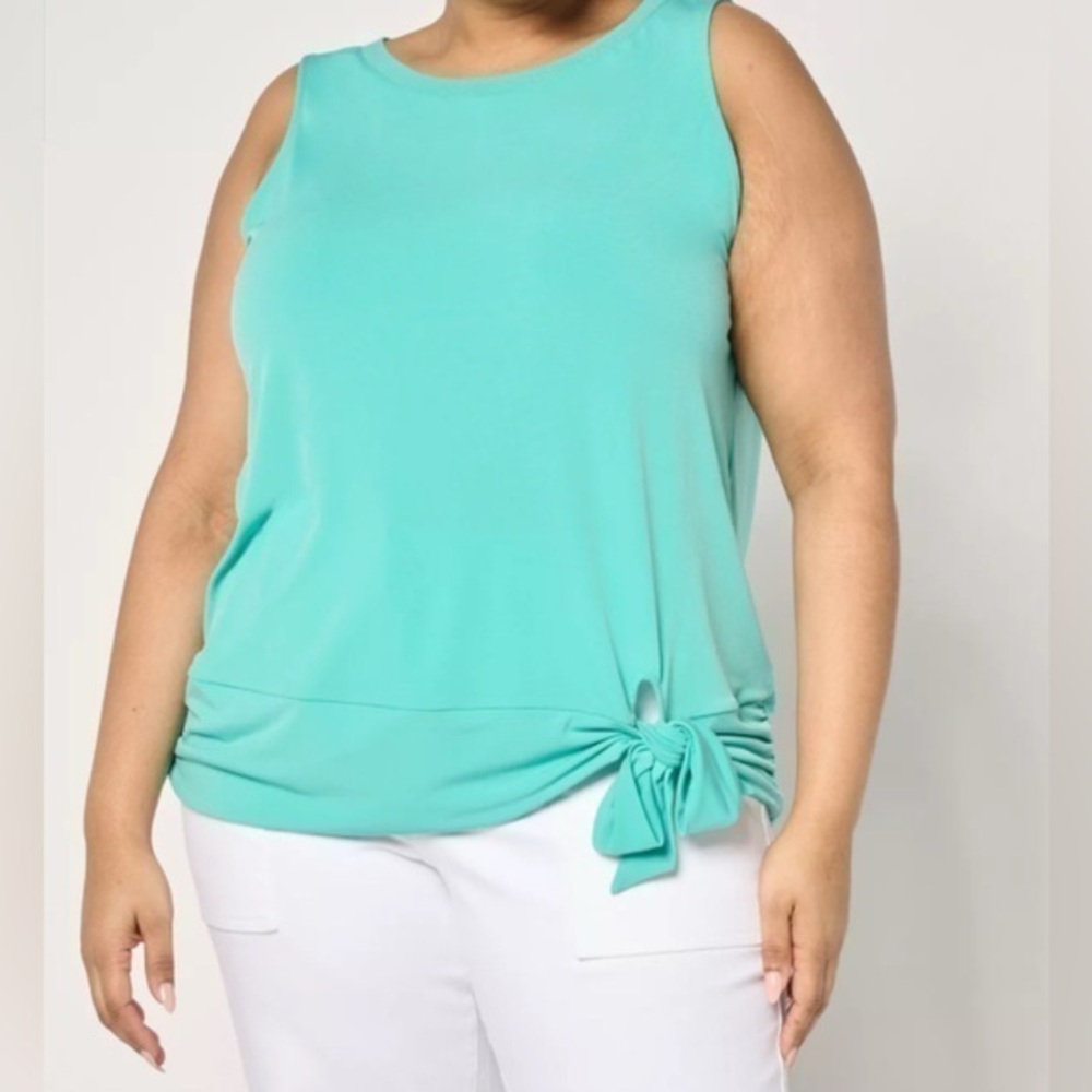 Susan Graver Everyday Liquid knit top Sz 2X - Picture 1 of 13